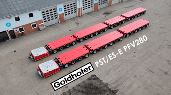 Goldhofer PST/ES-E  PFV280 Tiefladermodul