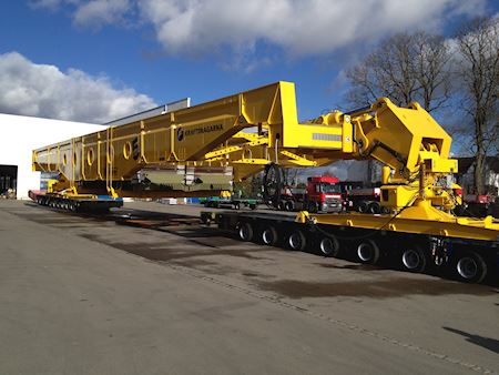 Goldhofer High Girder Bridge Modular trailer