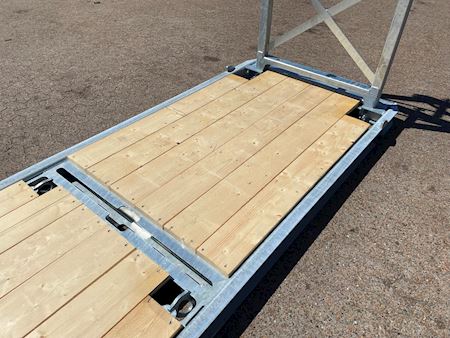 Innenlader pallet Elementtrailer